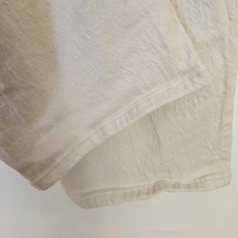 Universal Thread Vintage‎ Straight High Waist Jeans 14 Ivory Denim